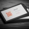 Qr code on business card